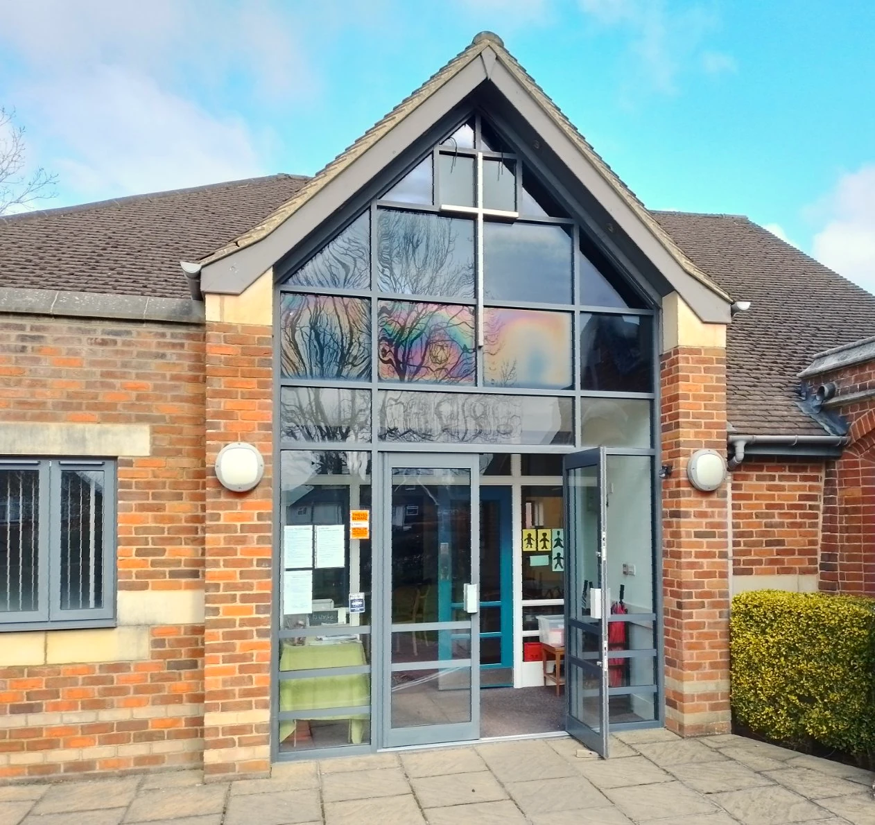 Entrance to St Barnabas Parish Centre
